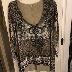 Energe World Wear printed blouse